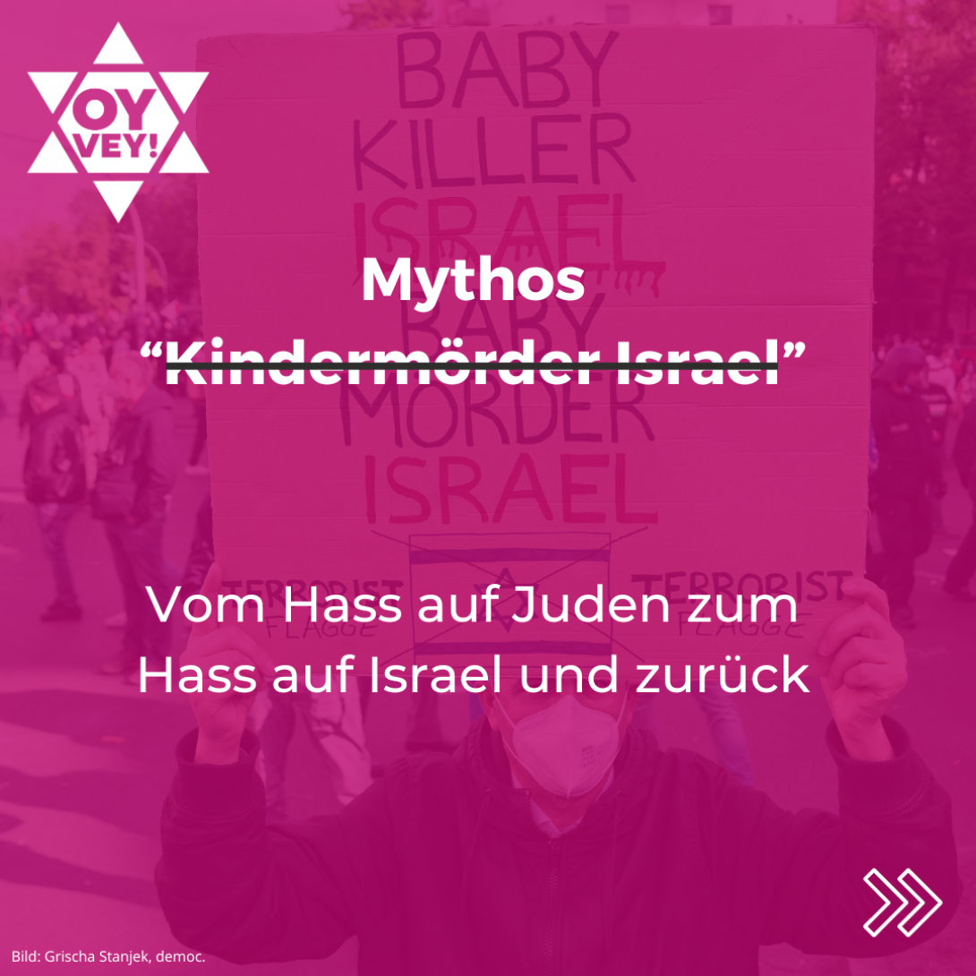Mythos "Kindermörder Israel". Vom Hass auf Juden zum Hass auf Israel und zurück