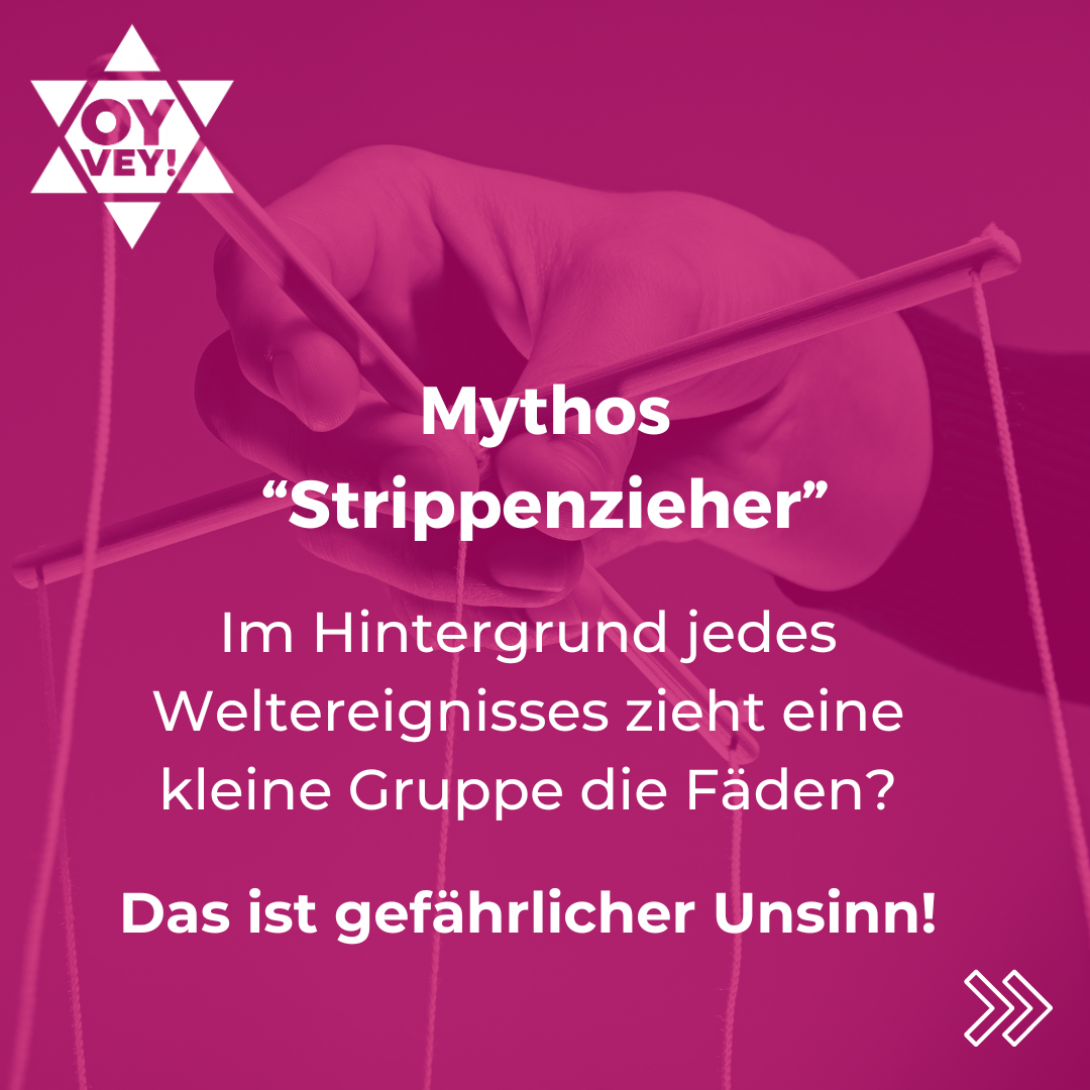 Mythos "Strippenzieher". Im Hintergrund jedes Weltereignisses zieht eine kleine Gruppe die Fäden? Das ist gefährlicher Unsinn!