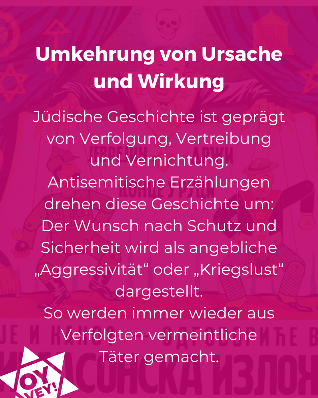 Slide zu "Umkehrung von Folge und Wirkung"