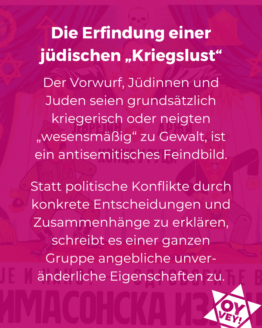 Slide zu "Die Erfindung einer jüdischen 'Kriegslust'"